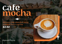 Cafe Mocha Postcard