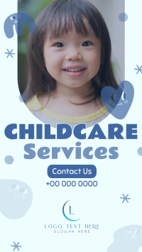 Quirky Faces Childcare Service Instagram Story