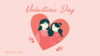 Valentine Couple Facebook Event Cover