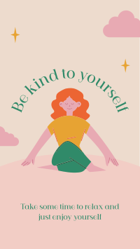 Be Kind To Yourself Instagram Story