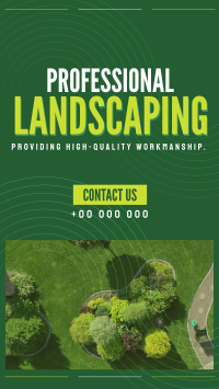 Modern Landscape Services Facebook Story