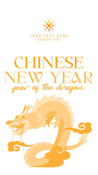 New Year Dragon Instagram Reel Design