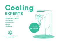 HVAC Services Postcard Image Preview