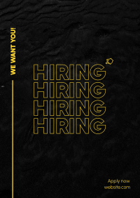 We Want You Hired Flyer Image Preview