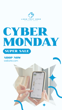 Cyber Super Sale Facebook Story