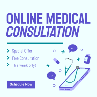 Mobile Online Consultation Instagram Post