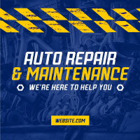 Car Repair Instagram Post