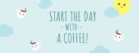 Morning Coffee Facebook Cover Design