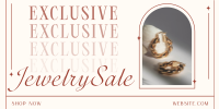 Earrings Exclusive Sale Twitter Post