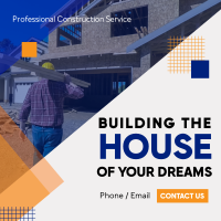 Building Home Construction Linkedin Post