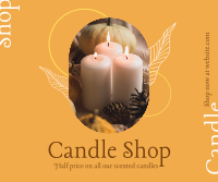 Candle Discount Facebook Post