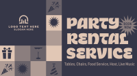 Retro Party Rental Facebook Event Cover