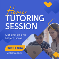 Professional Tutoring Service Instagram Post Design