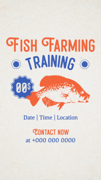 Fish Farming Training Instagram Reel