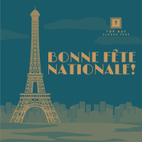 Bonne Fête Nationale Instagram Post Image Preview