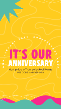 Anniversary Discounts TikTok Video