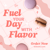 Food Flavor Fuel Instagram Post Design