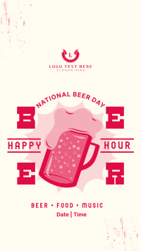 Beer Badge Promo Instagram Reel Image Preview