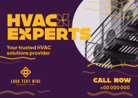 HVAC Experts Postcard