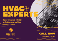 HVAC Experts Postcard Image Preview