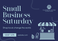 Small Business Bazaar Postcard