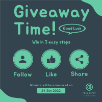 Giveaway Time Instagram Post Image Preview