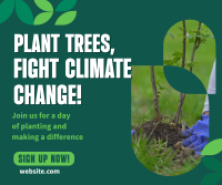 Tree Planting Event Facebook Post