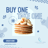 Pancake Day Promo Linkedin Post Design