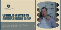 Bold Quirky Autism Day Twitter Post