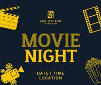 Cinema Movie Night Facebook Post