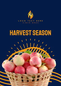 Harvest Apples Flyer