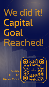 Corporate Raised Goal Capital Instagram Story