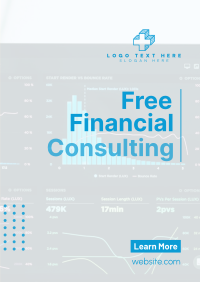 Simple Financial Consulting Poster