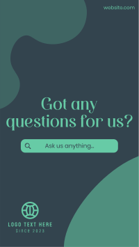 Simple Inquiries Instagram Story Design