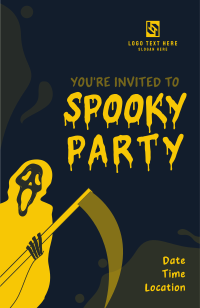 Spooky Party Invitation Image Preview