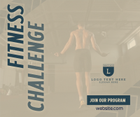 Fitness Challenge Facebook Post