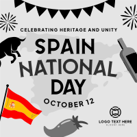 Celebrating Spanish Heritage and Unity Instagram Post