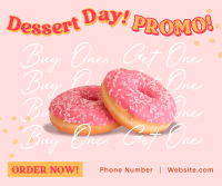 Donut BOGO My Heart Facebook Post