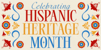 Traditional Hispanic Heritage Month Twitter Post