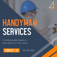 Handyman Services Instagram Post
