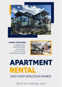 Apartment Rental Real Estate Flyer