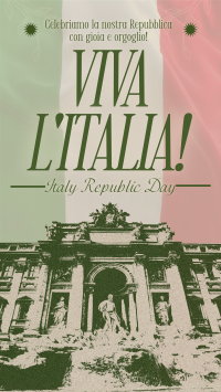 Vintage Italian Republic Day Instagram Story