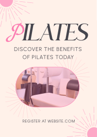 Pilates Sessions Flyer