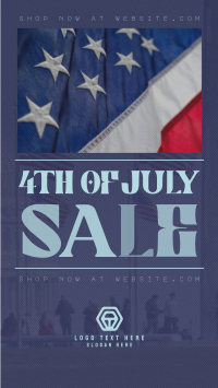 Minimalist 4th of July Sale Video