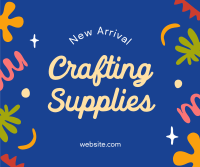 New Art Supplies Facebook Post