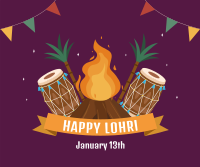 Happy Lohri Facebook Post