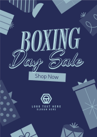 Boxing Sale Poster