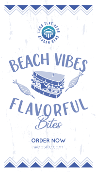 Flavorful Bites at the Beach Instagram Reel