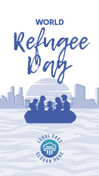 World Refuge Day Instagram Story