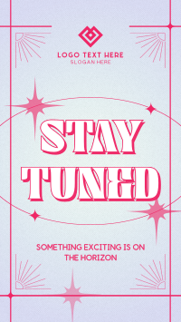 Minimalist Stay Tuned Instagram Story